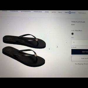 Tory Burch Thin Flip flop